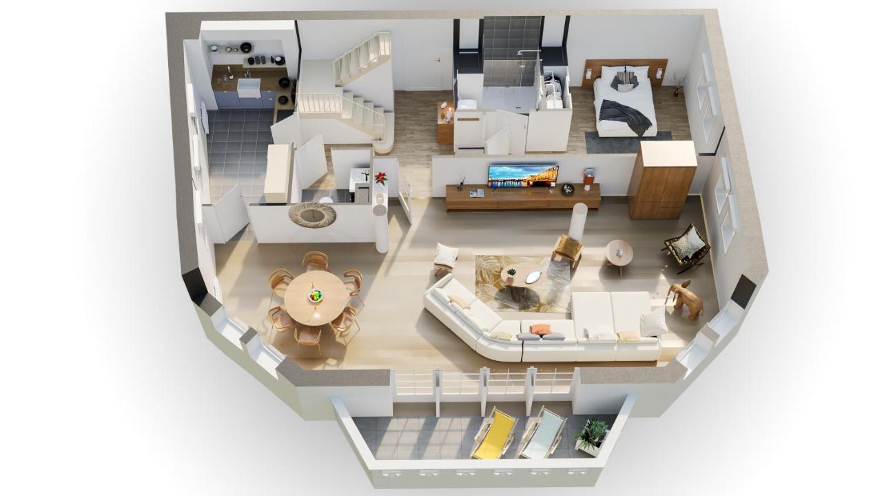 Apartamento La Clé de Quentovic ◎ Duplex de 150 m2 ◎ Standing Le Touquet Exterior foto